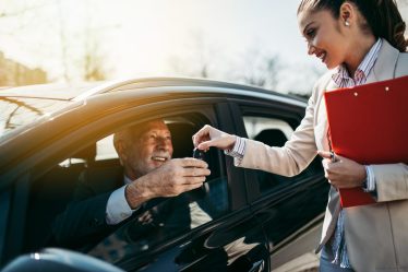 Multa auto a noleggio